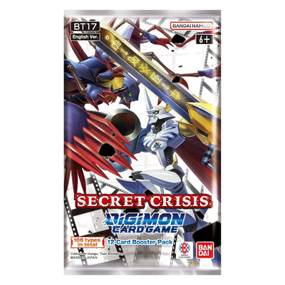 Digimon Card Game - Secret Crisis Booster Box (BT17) *Sealed*