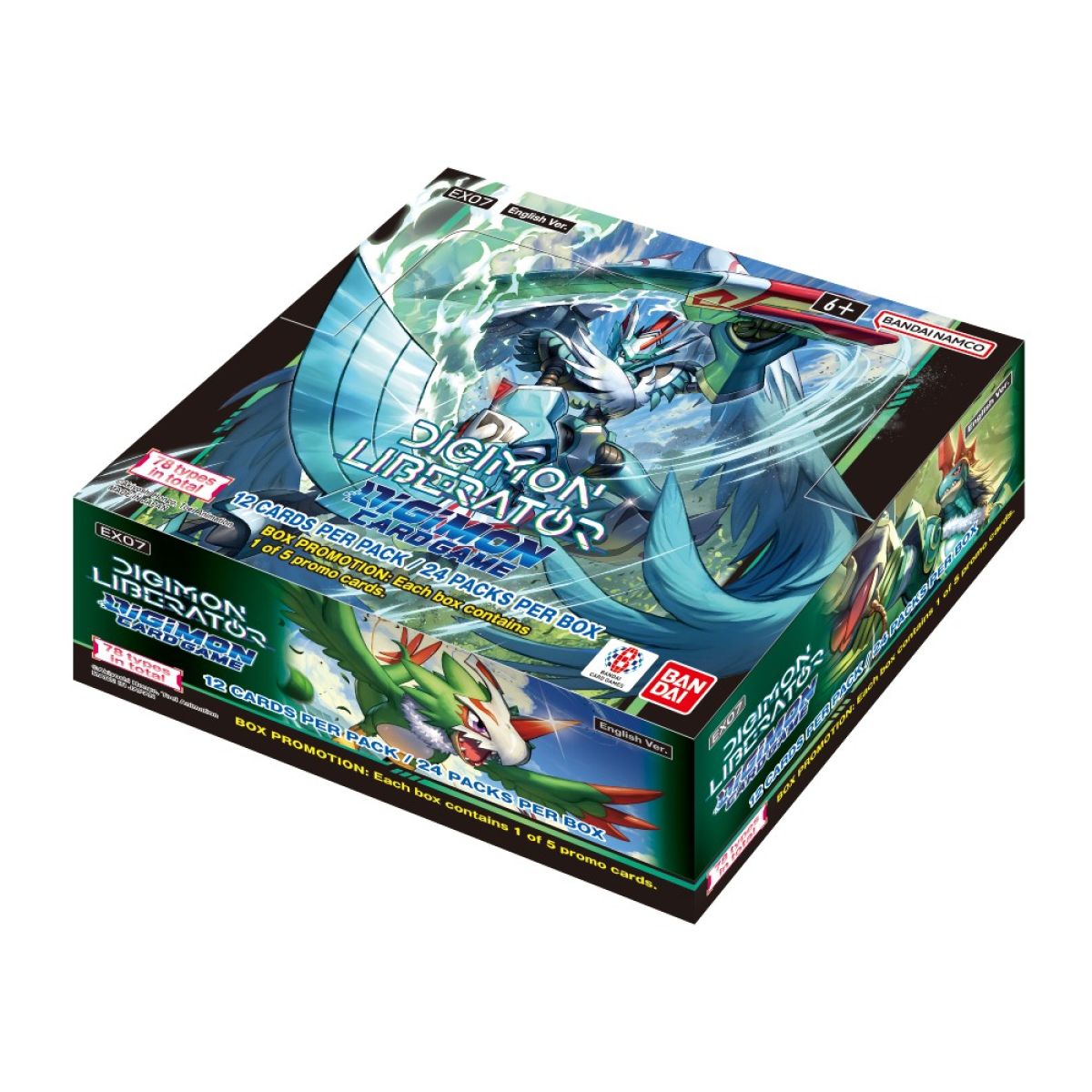 Digimon Card Game - Digimon Liberator Booster Box (EX07) *Sealed*