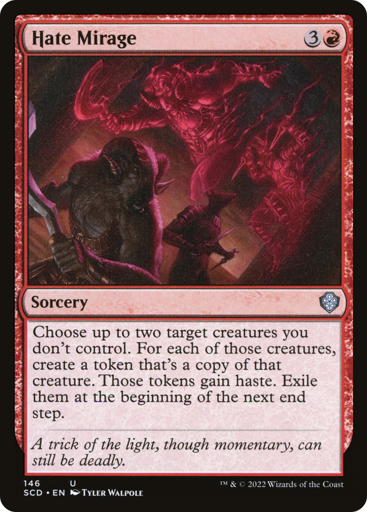Hate Mirage [Starter Commander Decks]