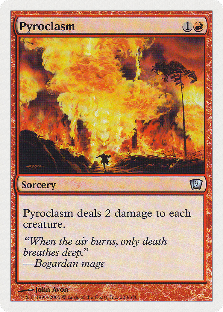 Pyroclasm (9ED-) - 9th Edition