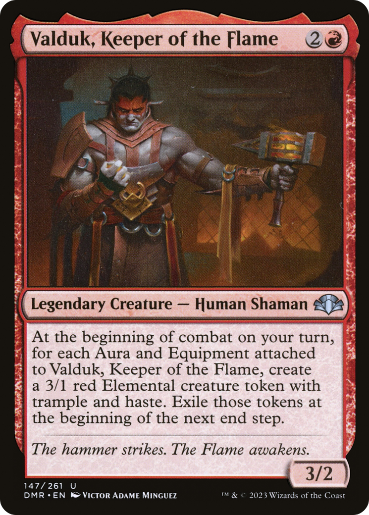 Valduk, Keeper of the Flame [Dominaria Remastered]