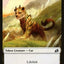 Cat // Human Soldier (005) Double-Sided Token [Ikoria: Lair of Behemoths Tokens]