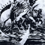 Karumonix, the Rat King // Karumonix, the Rat King (AONE-070) - Phyrexia: All Will Be One Art Series (Borderless)