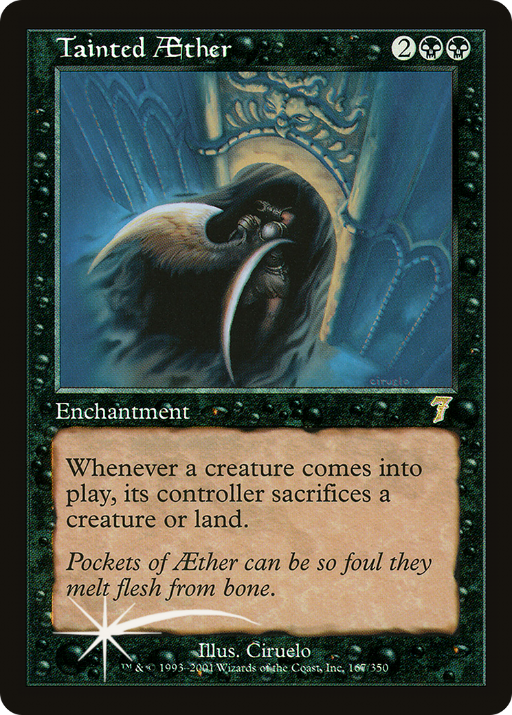 Tainted Aether (7ED-167) - 7th Edition Foil