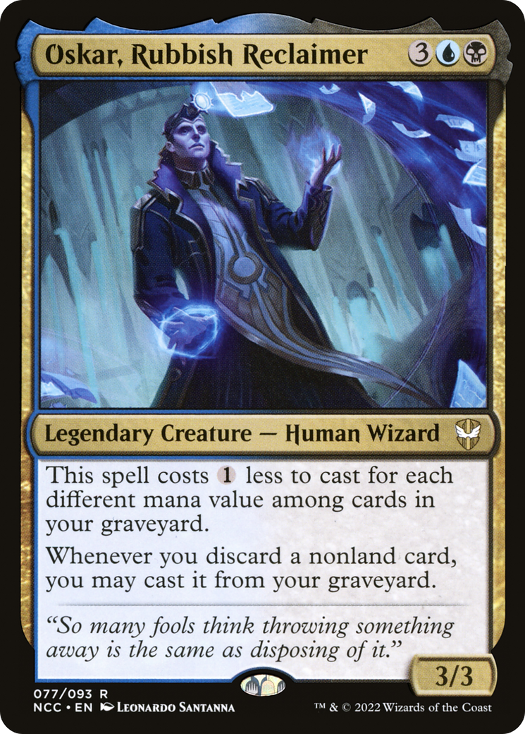Oskar, Rubbish Reclaimer [Streets of New Capenna Commander]