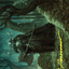 Mosswood Dreadknight // Mosswood Dreadknight (AWOE-040) - Wilds of Eldraine Art Series (Borderless)