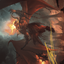 Rakdos, Patron of Chaos // Rakdos, Patron of Chaos (AMKM-022) - Murders at Karlov Manor Art Series (Borderless)