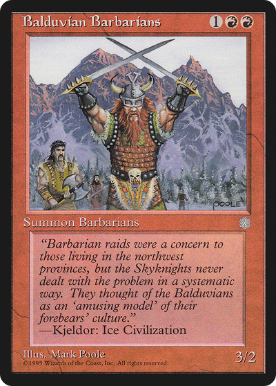 Balduvian Barbarians [Ice Age]