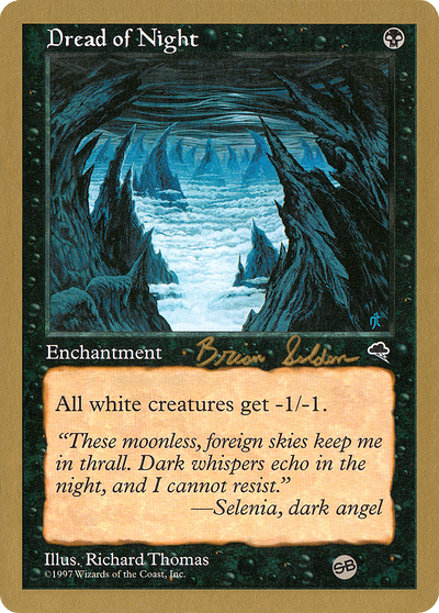 Dread of Night (Brian Selden) (SB) [World Championship Decks 1998]