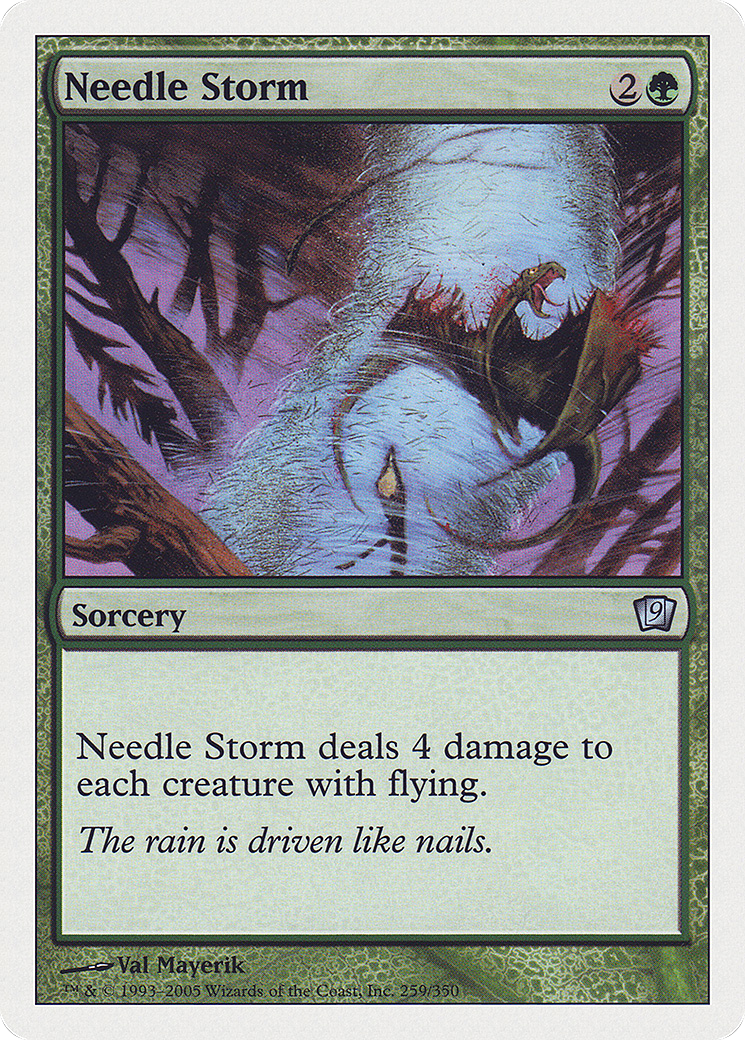 Needle Storm (9ED-259) - 9th Edition Foil