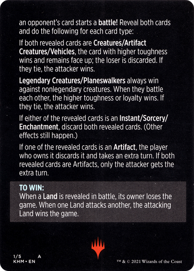 Base Race // Base Race (cont'd) (MKHM-001) - Kaldheim Minigames