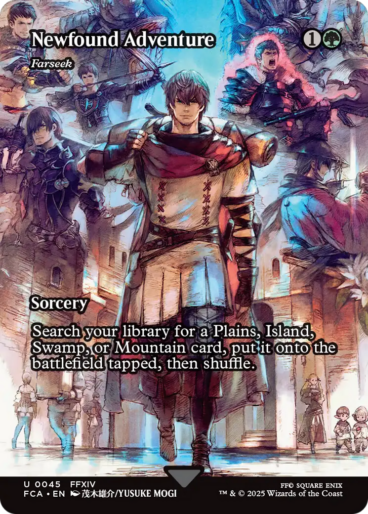 Farseek [FINAL FANTASY: Through the Ages] / Newfound Adventure (Borderless) Uncommon
