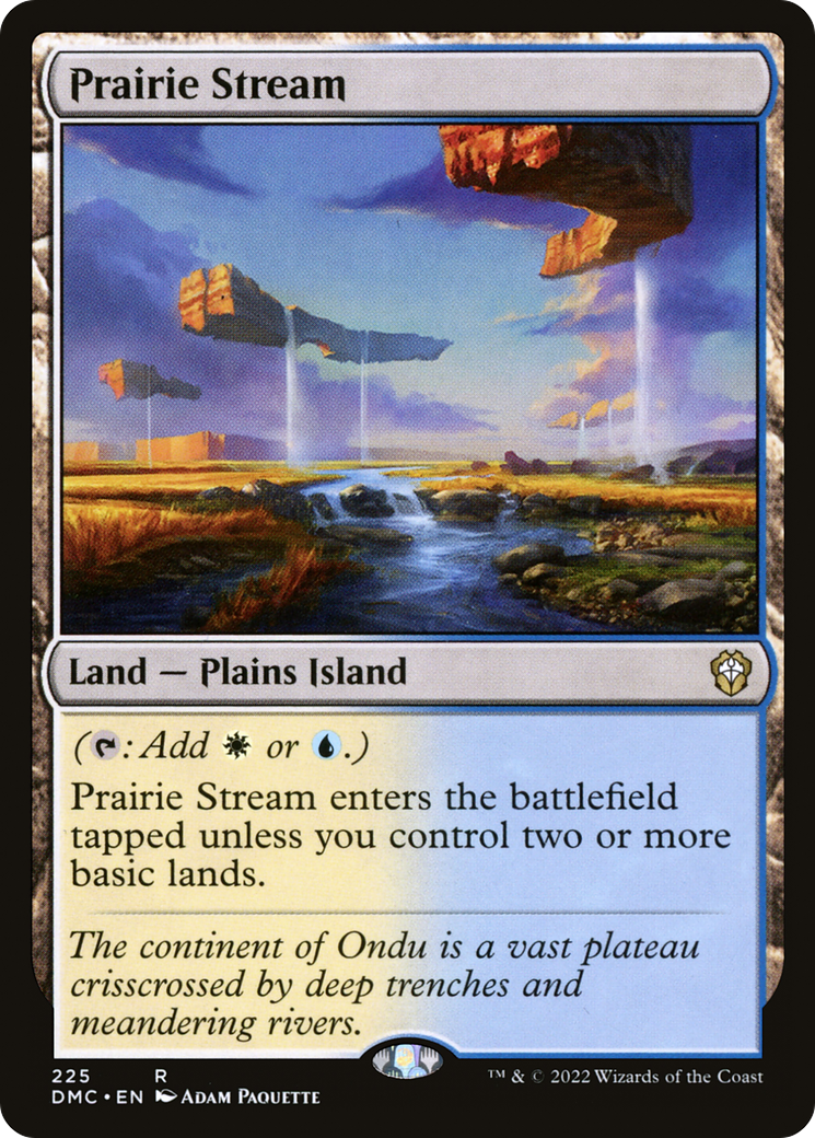 Prairie Stream [Dominaria United Commander]