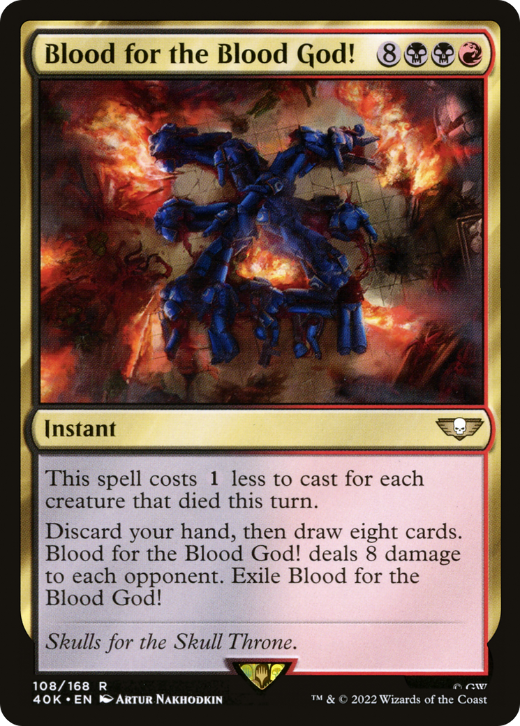 Blood for the Blood God! [Warhammer 40,000]