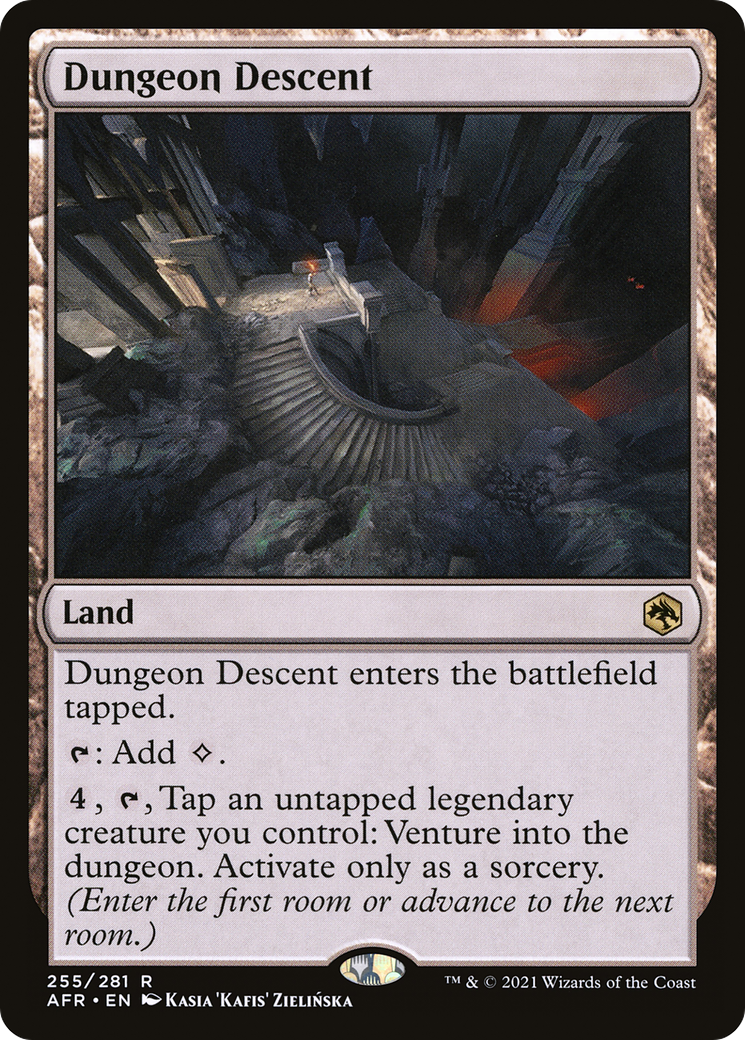 Dungeon Descent [Dungeons & Dragons: Adventures in the Forgotten Realms]