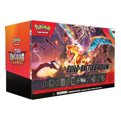 Pokemon TCG: Scarlet & Violet: Obsidian Flames Build & Battle Stadium *Sealed*