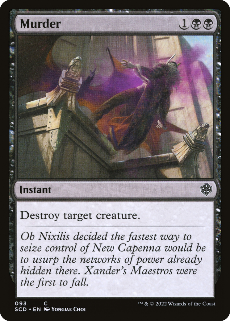 Murder [Starter Commander Decks]