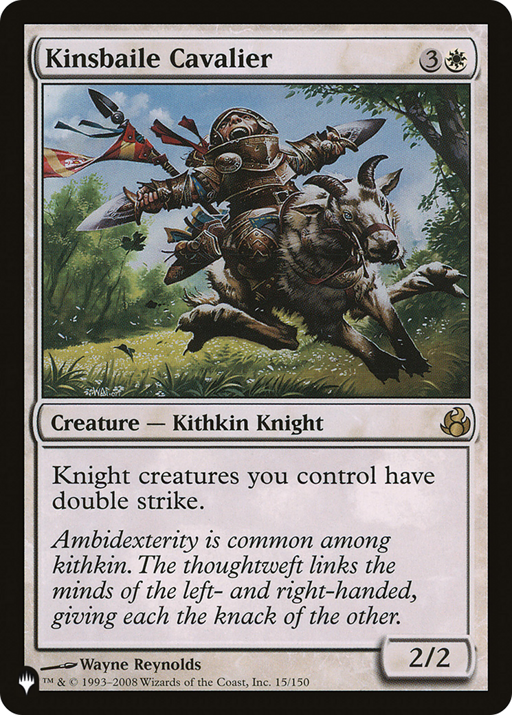 Kinsbaile Cavalier (LIST-MOR-15) - The List