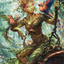Bramble Sovereign // Bramble Sovereign (ACLB-059) - Battle for Baldur's Gate Art Series (Borderless) Foil