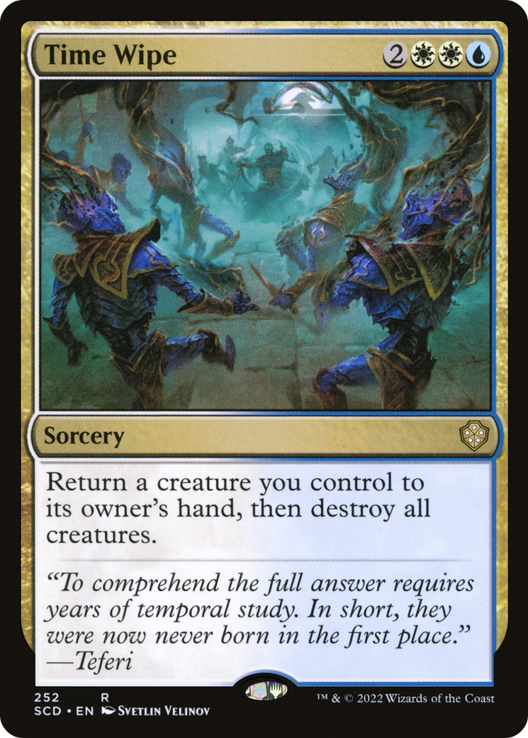 Time Wipe [Starter Commander Decks]