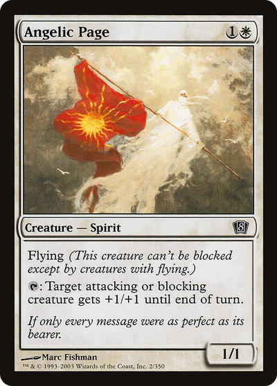 Angelic Page (8ED-002) - 8th Edition