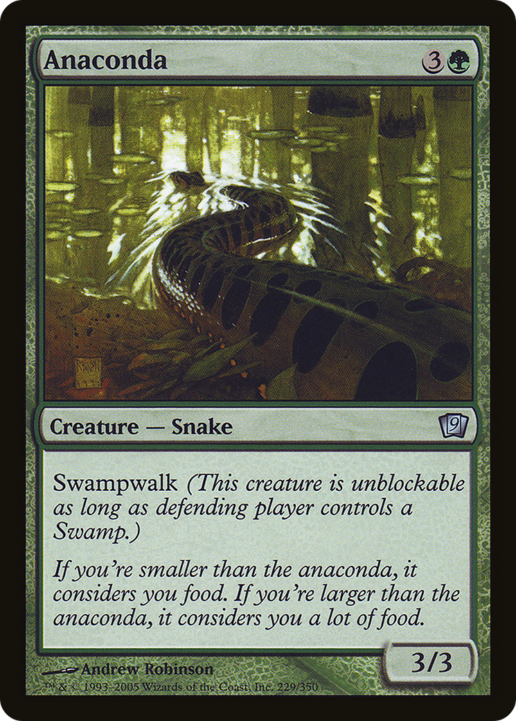 Anaconda (9ED-229) - 9th Edition Foil