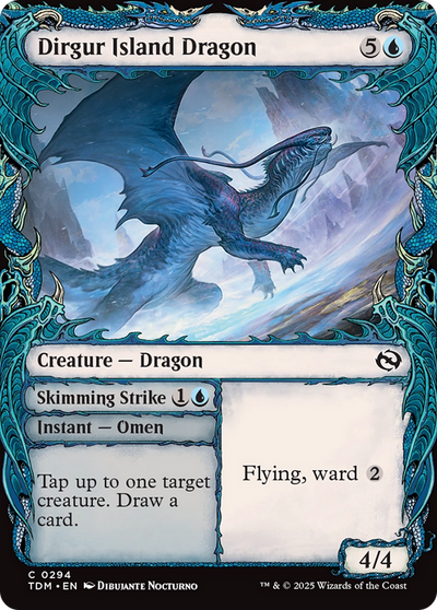 Dirgur Island Dragon (Showcase) [Tarkir: Dragonstorm]