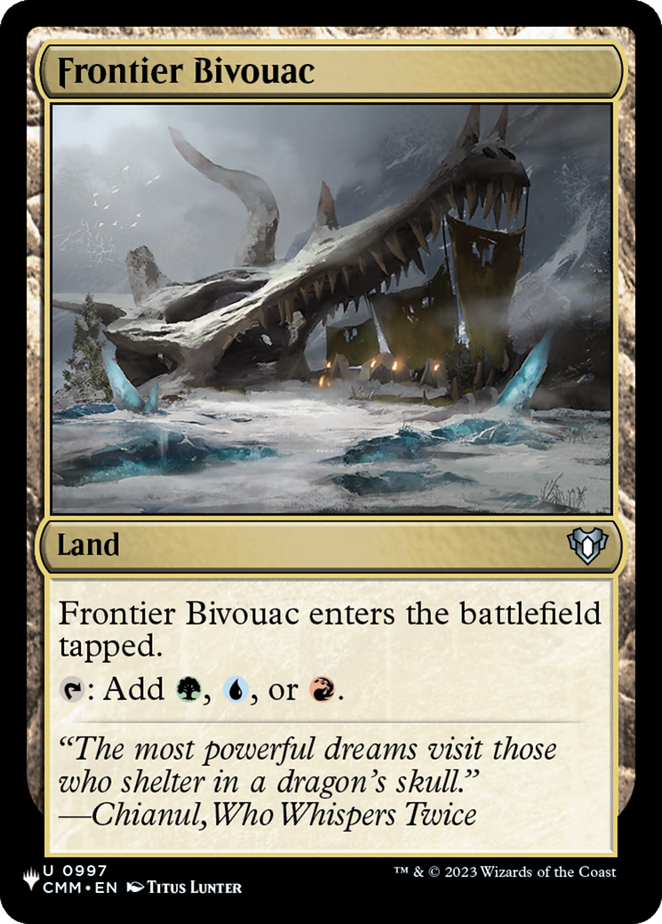 Frontier Bivouac (CMM) (LIST-997) - The List