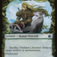 Outland Liberator // Frenzied Trapbreaker (MID-303) - Innistrad: Midnight Hunt: (Showcase, Double Faced Transform) Foil