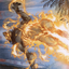 Burn the Accursed // Burn the Accursed (AMID-042) - Midnight Hunt Art Series (Borderless)