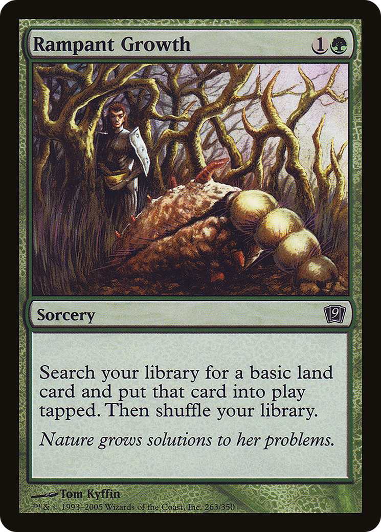 Rampant Growth (9ED-263) - 9th Edition Foil