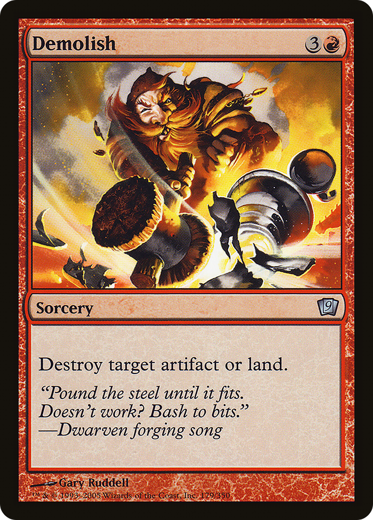 Demolish (9ED-179) - 9th Edition
