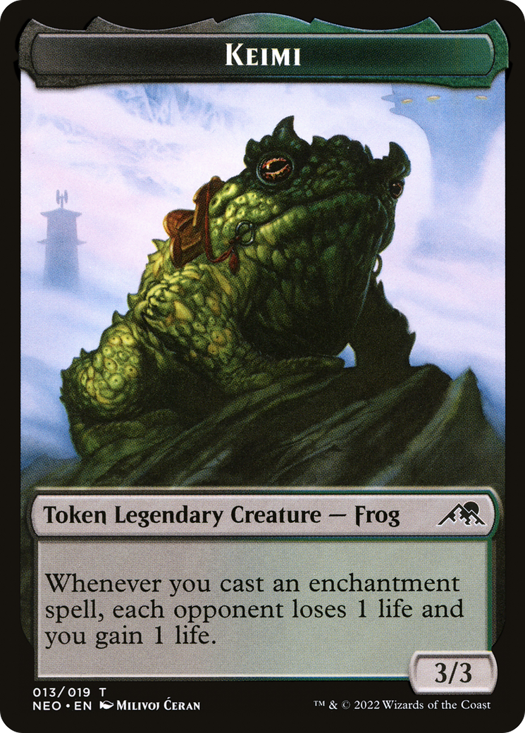Keimi Token [Kamigawa: Neon Dynasty Tokens]