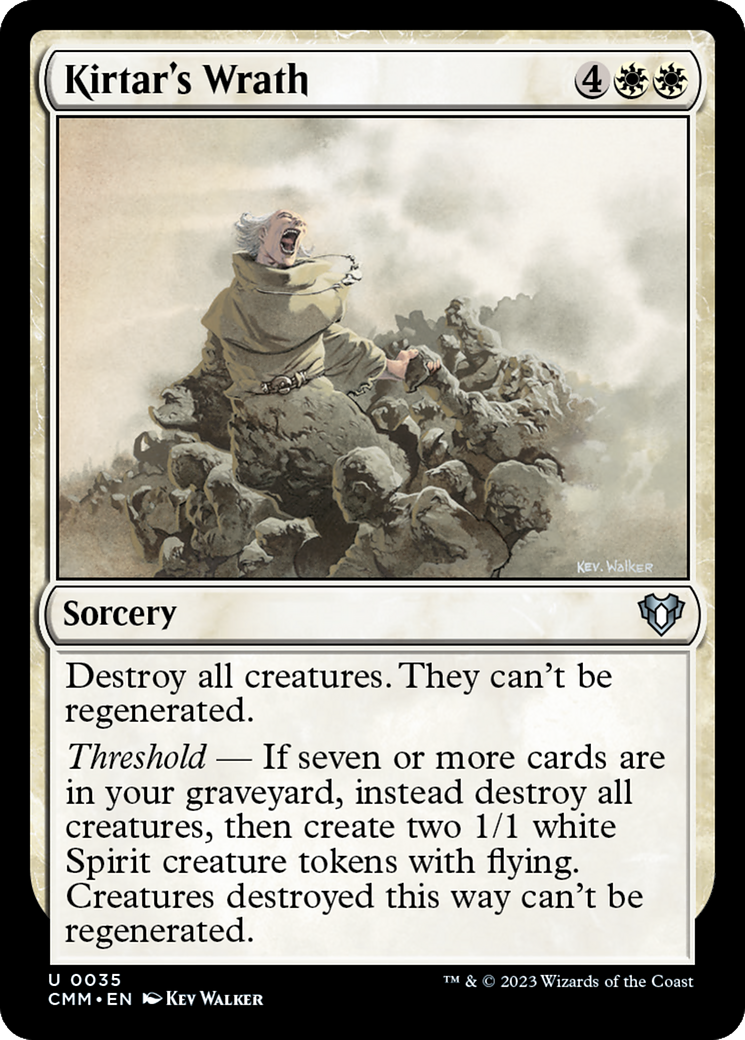 Kirtar's Wrath [Commander Masters]