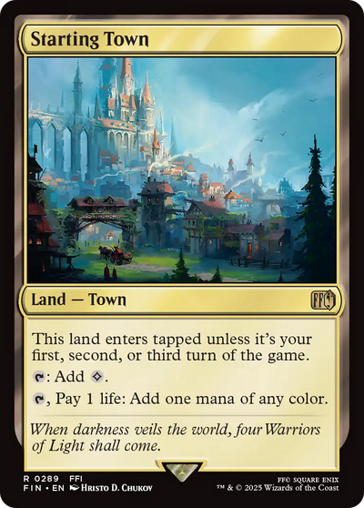 Starting Town (FIN-289) - FINAL FANTASY
