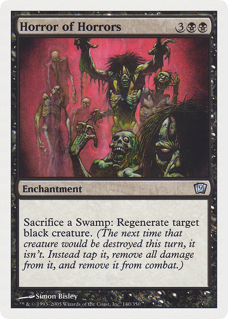 Horror of Horrors (9ED-140) - 9th Edition Foil