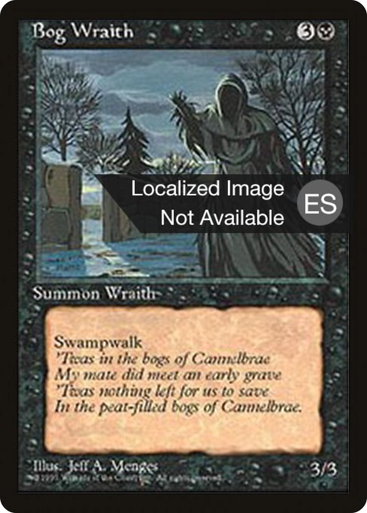 Bog Wraith [Fourth Edition Foreign Black Border]