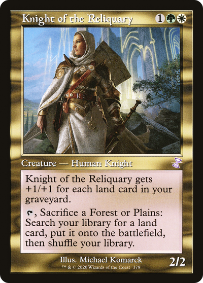 Knight of the Reliquary (Timeshifted) [Time Spiral Remastered]