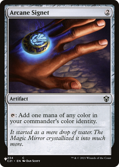 Arcane Signet [Secret Lair: Heads I Win, Tails You Lose]