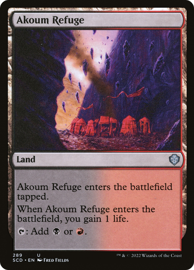 Akoum Refuge [Starter Commander Decks]