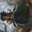 Candlegrove Witch // Candlegrove Witch (AMID-015) - Midnight Hunt Art Series (Borderless) Foil