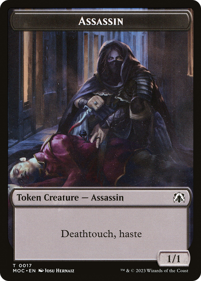 Assassin (TMOC-017) - March of the Machine Commander Tokens