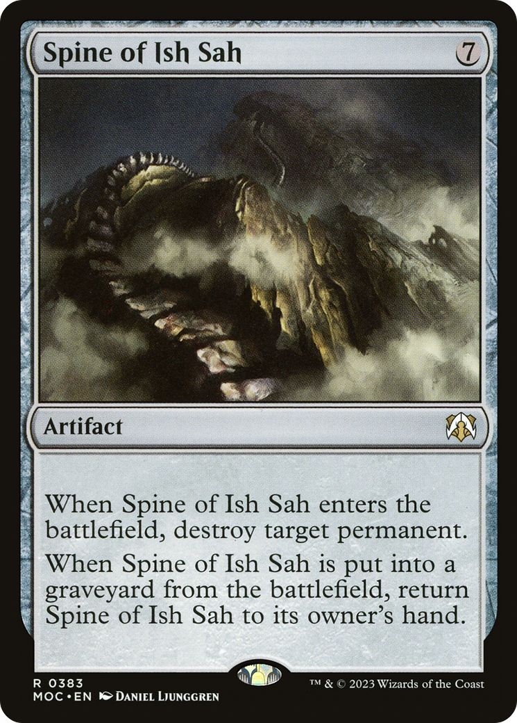 Spine of Ish Sah [March of the Machine Commander]