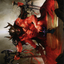 Awaken the Blood Avatar // Awaken the Blood Avatar (ASTX-020) - Strixhaven Art Series (Borderless)