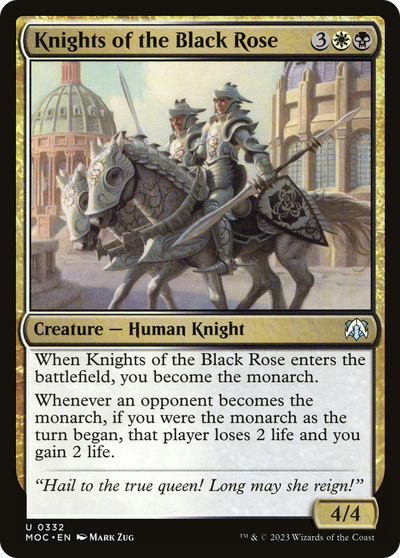 Knights of the Black Rose [March of the Machine Commander]