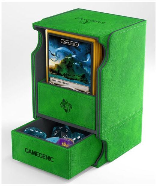 Gamegenic Deck Holder Watchtower (100) - Green