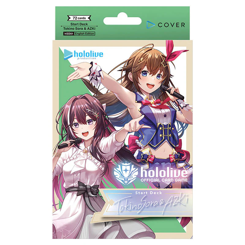 Hololive Official Card Game: Tokino Sora & Azki Starter Deck [hSD01e] *Sealed*