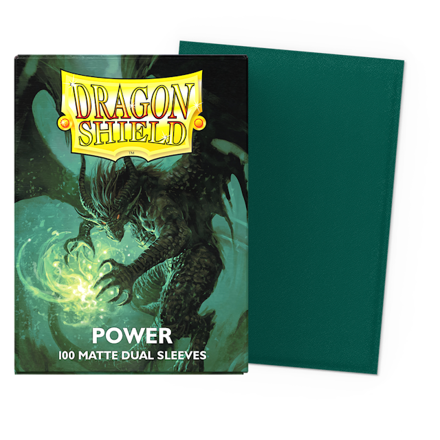 Dragonshield Sleeves -  Dual Power Matte (Standard Size 100 Pack)