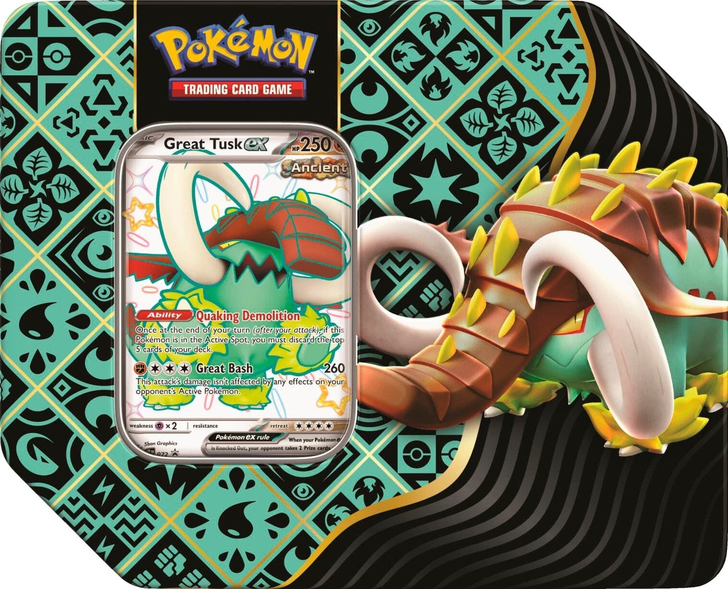 Pokemon TCG: Paldean Fates Tin - Assorted *Sealed*