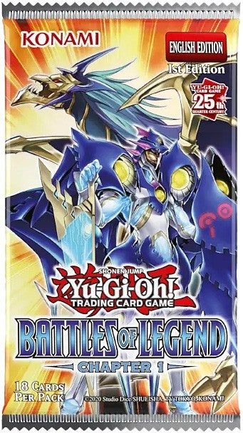 Yugioh! Booster Packs: Battles of Legend - Chapter 1 [BLC1] *Sealed*